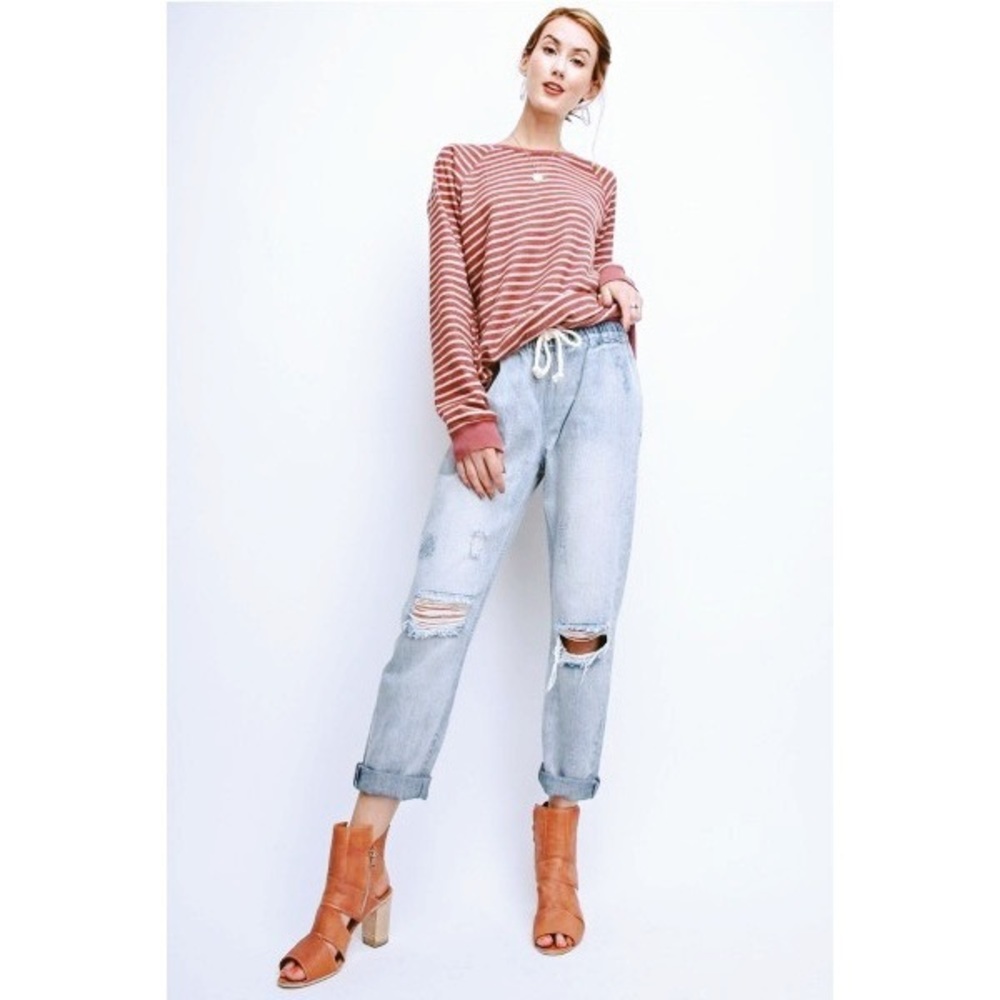 5 ★★★★★Rated- Northern Sky Boyfriend Denim Jeans